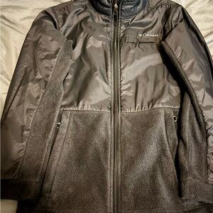 Columbia Black Fleece-Lined Jacket